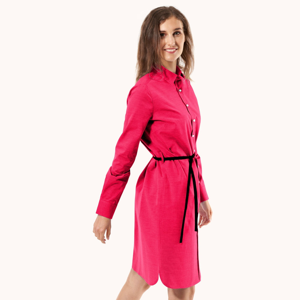 
                  
                    Světle růžové košilové šaty Elisabetta
                  
                