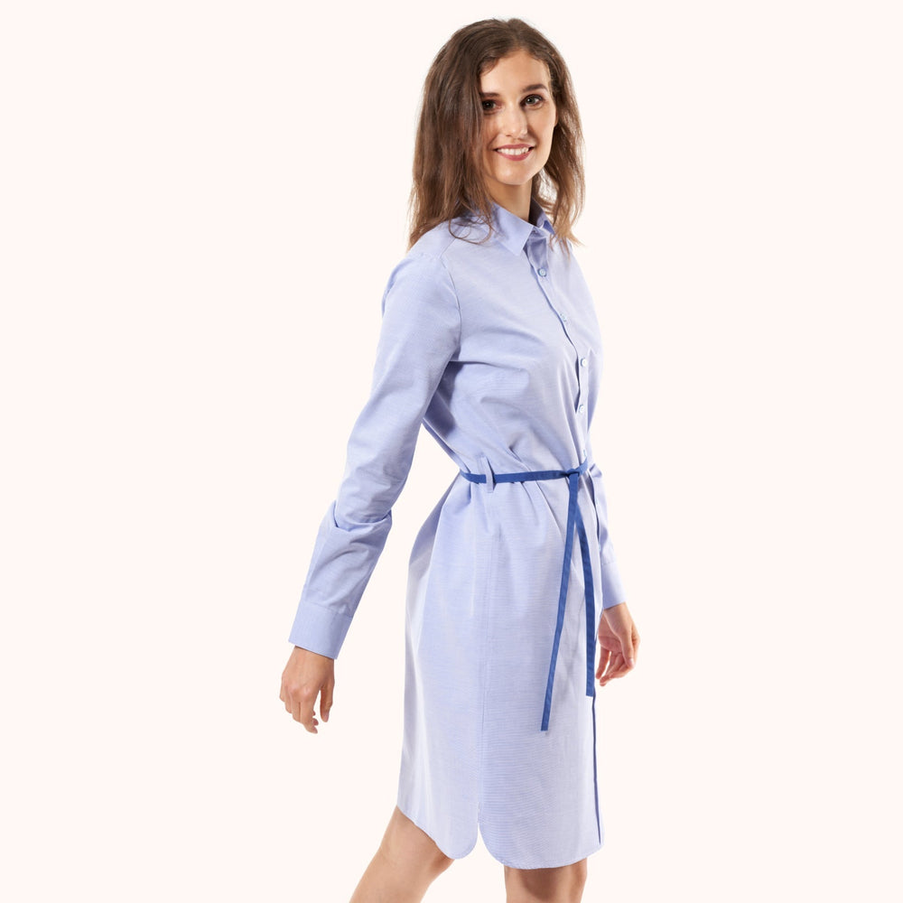 
                  
                    Světle modré košilové šaty Elisabetta
                  
                