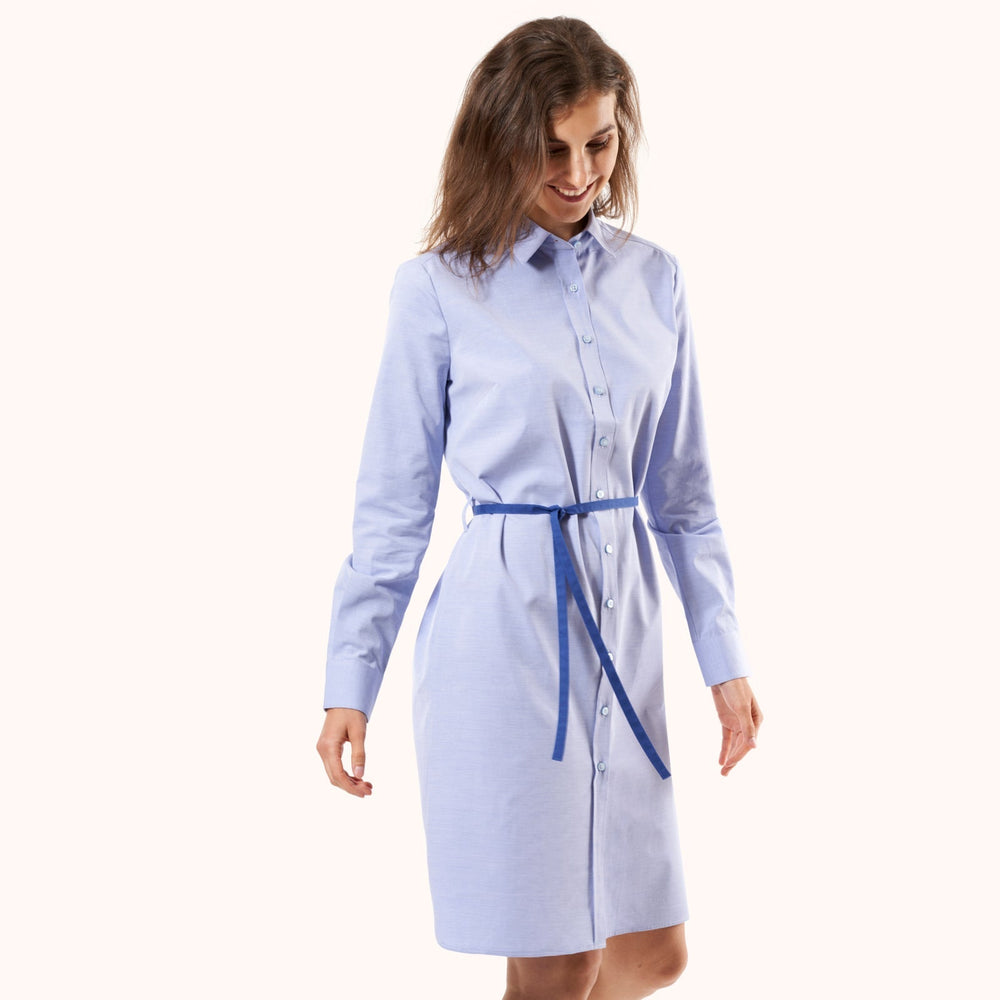
                  
                    Světle modré košilové šaty Elisabetta
                  
                