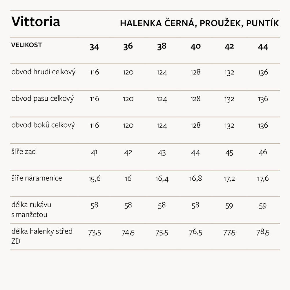 
                  
                    Proužkovaná halenka Vittoria
                  
                